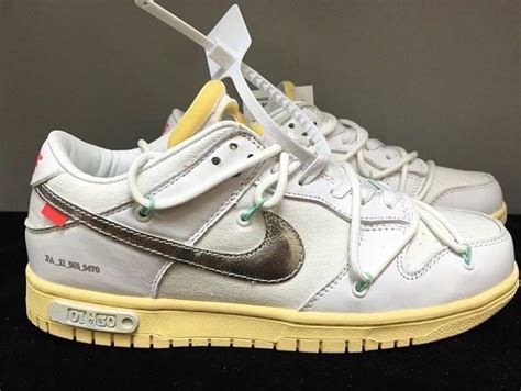 nike off white low dunk